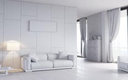 白色客厅墙壁（白色客厅墙壁自制装饰）