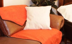 橙色沙发配白色（橙色沙发配白色沙发垫图片）