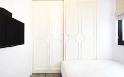 卧室白色壁橱图片欣赏（卧室白色墙壁怎么装饰）