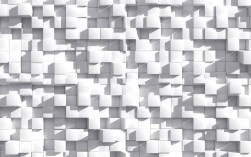 白色几何图形壁纸（白色和图形）