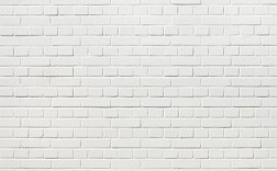 白色砖型墙纸（白色砖墙图片）