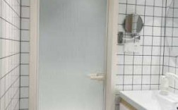 厕所门图片白色玻璃（白色长虹玻璃卫生间门图片）