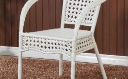 白色塑料藤条椅（白色藤椅好吗）