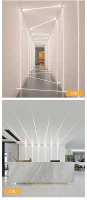 白色光线走廊（白光线条灯）-图1