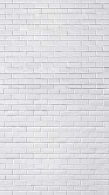 白色砖墙纸（白色墙砖效果图）-图2