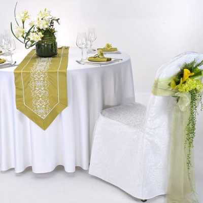 婚礼白色桌布（婚礼布置白色系的含义）-图3