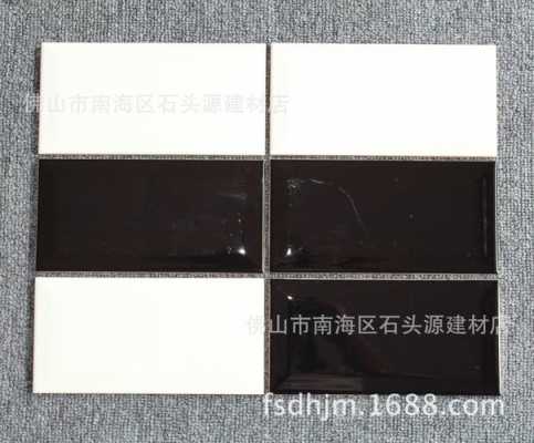白色家具黑色瓷砖（白色瓷砖黑色花纹的瓷砖图片）-图2