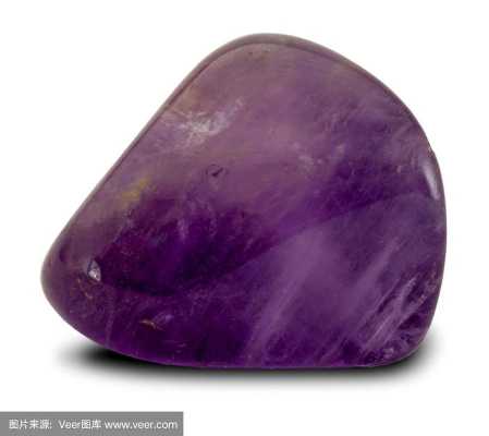 白色带紫色石头图片（白色透明带紫色的石头）-图2