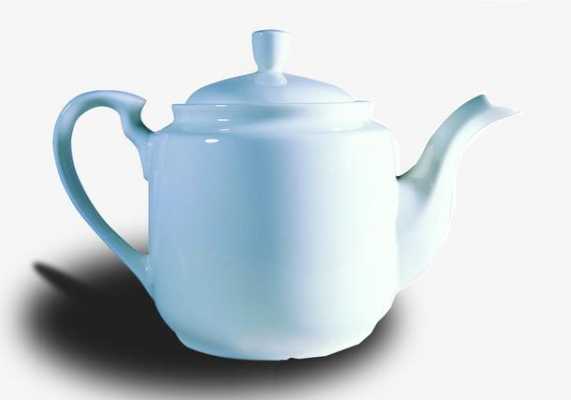 水粉白色陶瓷茶壶（水粉白色陶瓷茶壶图片）-图2