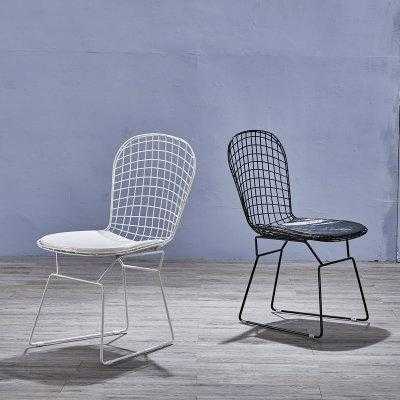 白色铁艺椅（铁艺椅子尺寸）-图3