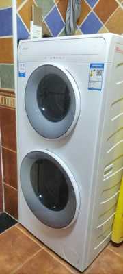白色双子洗衣机（白色的洗衣机）-图1