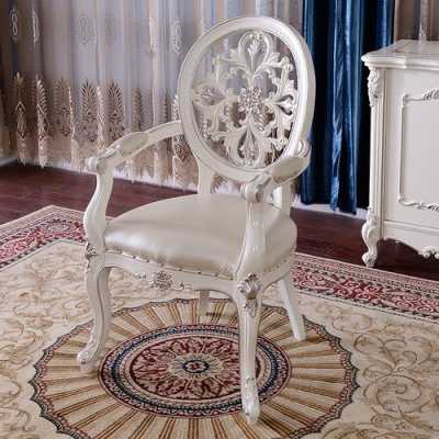 白色欧式椅子（白色欧式椅子好看吗）-图3