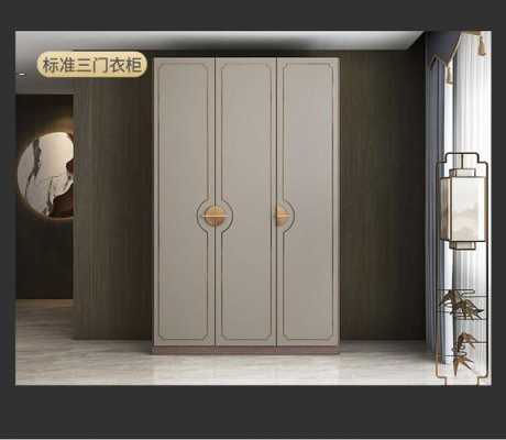 中式衣柜门白色（新中式衣柜门可以用白色的吗?）-图3
