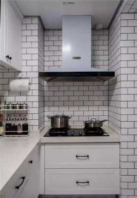 时光白色厨房墙砖（厨房白色墙砖做什么颜色美缝好看）-图2