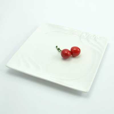 方餐盘纯白色（白色餐盘图片）-图3