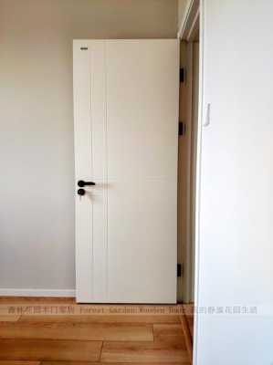 柜子白色平板门（白色平板门好看吗）-图1