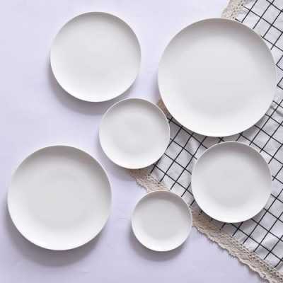 白色餐盘尺寸标准（白色盘子配什么颜色餐垫）-图2