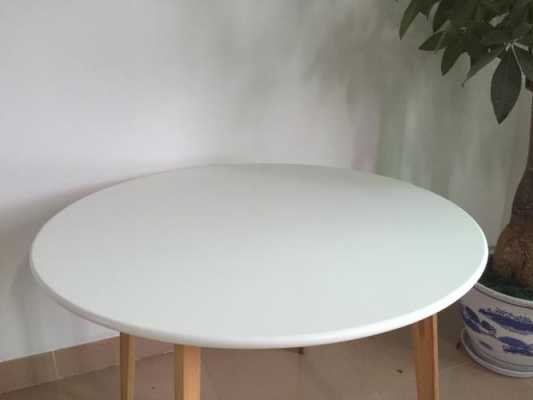 木制白色桌子（白色木头桌子脏了怎么清洗）-图2