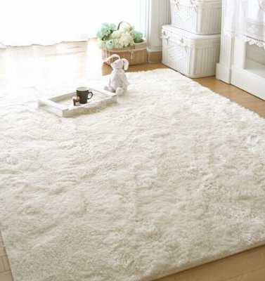 白色地毯染颜色好（白色地毯容易脏吗）-图1