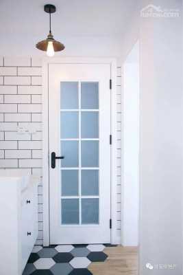 洗手间白色门（卫生间门白色好吗）-图1