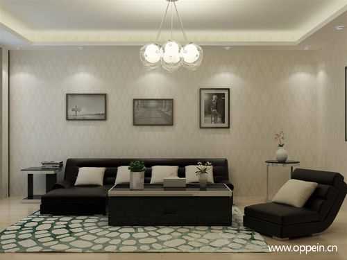 深色沙发配白色瓷砖（深色沙发应该配什么地毯）-图1