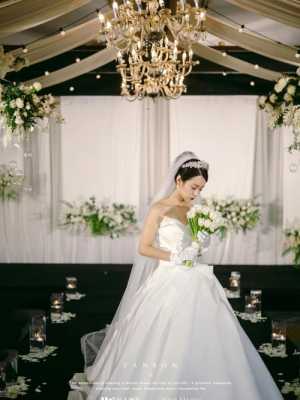 韩式婚礼白色（韩式婚礼造型）-图1