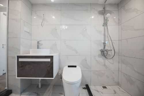 厕所白色瓷砖怎样（洗手间白色瓷砖）-图1