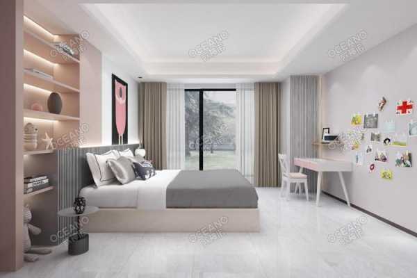 白色瓷砖的卧室（房间铺白色瓷砖好看吗）-图1