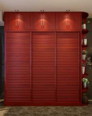 红色柜子配白色门（红色柜子白色门的图片）-图3