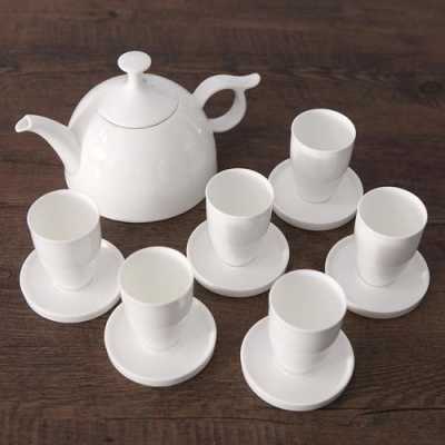 高档白色茶具（茶具白色好还是彩色好）-图3