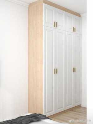 柜门白色柜边原木色（白色柜体和门板色差怎么解决）-图3