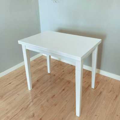 折叠简易白色餐桌图片（折叠简易白色餐桌图片高清）-图1