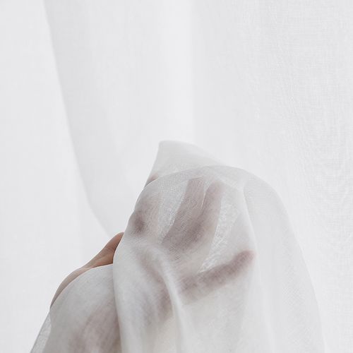 白色透明薄纱（白色透明纱布）-图3
