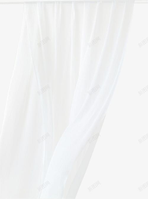 白色窗帘飘逸图片（白色窗帘布效果图）-图3