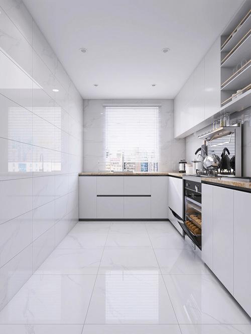 白色厨房老瓷砖尺寸（厨房 白色瓷砖）-图1