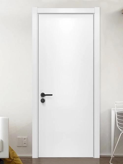 实木白色烤漆房门（实木门白色烤漆门）-图3