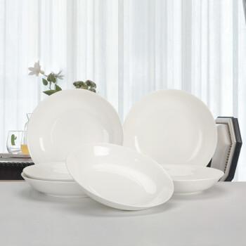 白色陶瓷盘（白色陶瓷盘子）-图3