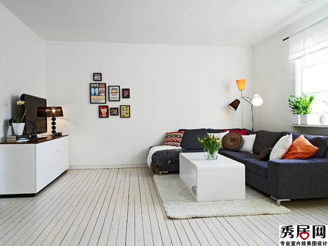 白色地面怎么配沙发（白色地板配什么家具）-图2