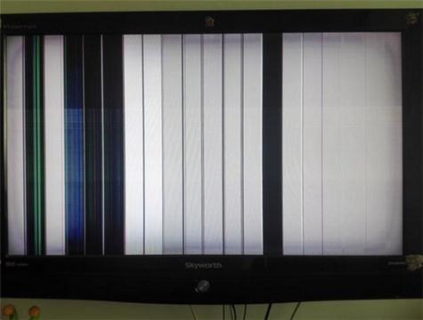电视白色竖线（电视白色竖条纹）-图3