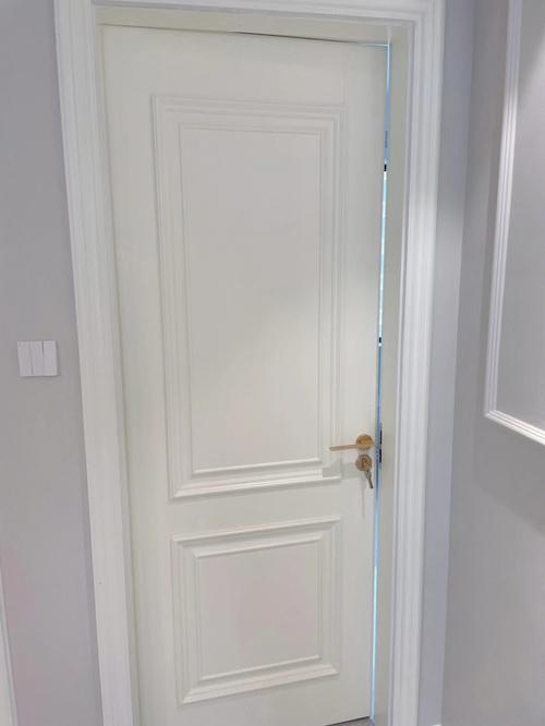 白色复合烤漆门（白色烤漆室内门）-图3