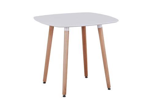 白色桌面配白色桌腿（白色桌子配什么椅子）-图1