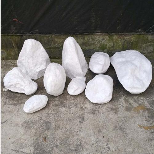 大型白色景观石头（白色的大石头）-图2