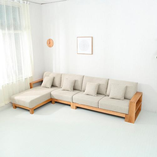 有没有白色实木沙发（白色木头沙发）-图2