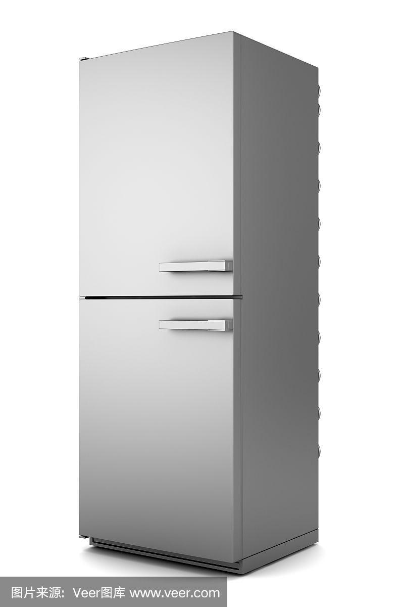 冰箱灰色白色（冰箱灰色还是白色好看）-图2