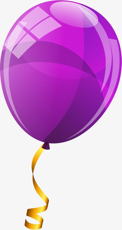 紫色气球白色气球（紫色气球表情包）-图1