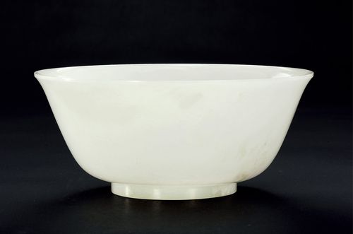 白色玉碗（古董白玉碗）-图3