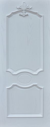 白色欧式生态板门（生态板纯白色）-图3