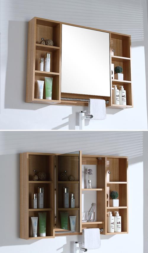 白色镜柜（白色镜架）-图2