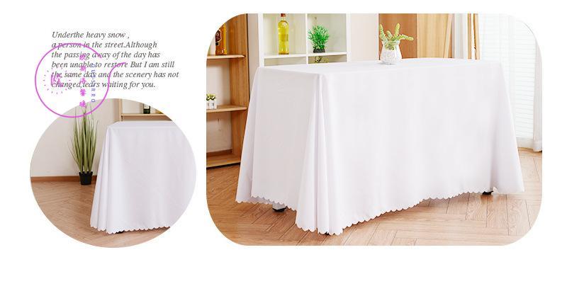 白色桌布好不好（白色桌布好不好用）-图2