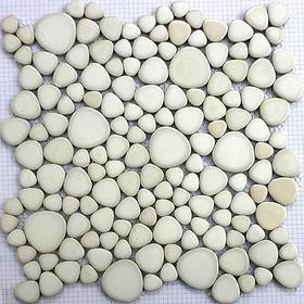 白色鹅卵石地砖（白色鹅卵石地砖图片）-图2